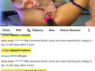 Did you see Nica rock to orgasm with masturbation?