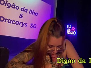 Dracarys teases, sucks, and rides hard with raw energy