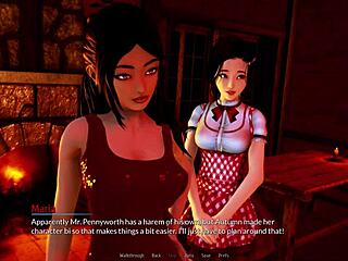 harem hotel 387 game scene