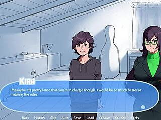 Milf with Big Tits Joins 3some in Snow