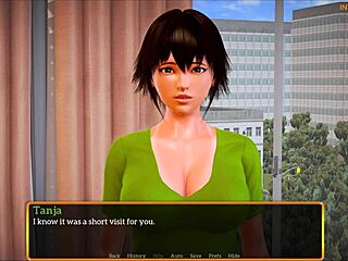 Playing a fun game with my new family members in this episode