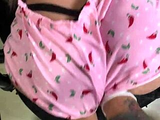 Hey, stepdad just barged in to use his stepdaughter with a sex toy