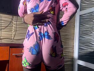 18year old bends over for hard pussy fucking