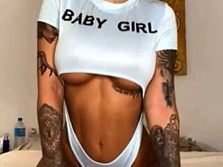 pretty susy gala fingers and rides toys to orgasm