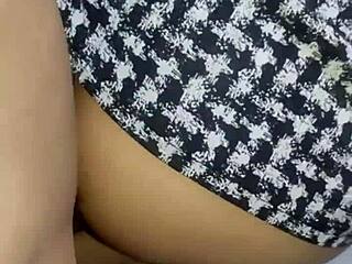 i fuck the latina teen hard without taking off her skirt