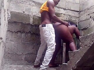 My Brick Layer Neighbor With Monster Cock Fucks Me In Uncompleted Building