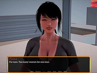 Playing a fun game with my new family members in this episode