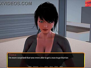 Playing a fun game with my new family members in this episode