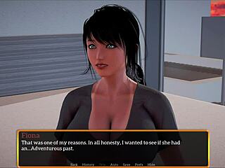 Playing a fun game with my new family members in this episode