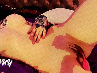 girl fingers wet pussy