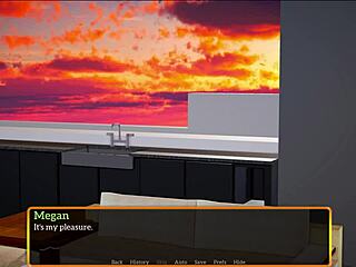 Playing a fun game with my new family members in this episode