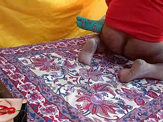 隐藏摄像头捕捉印度夫妻脏话在传教士体位