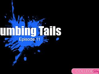 Coed Mistress Tiffany Tatum Turns Plumber into Her Sex Toy