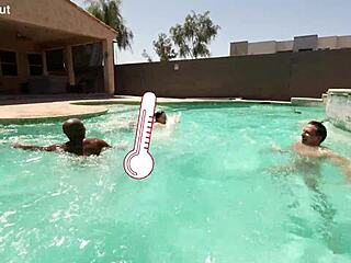 tiffany nacke says she's having sex for payment in a group foursome by the pool