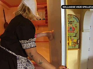Does This Dutch MILF Give a Deepthroat in Naughty Games?