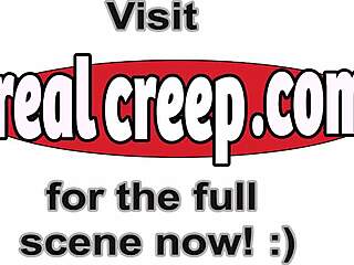 blonde slim babe dragged by horny maniac 😱