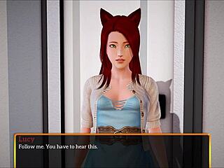 I play game with redhead with big tits, but i messed up