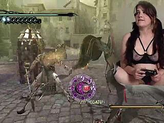 lovense connected gaming bimbo plays bayonetta episode 4