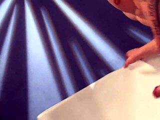 Black Chick with Big Boobs Takes Big White Cock in Intense Blowjob and Riding Session!