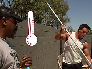 tiffany nacke says she's having sex for payment in a group foursome by the pool