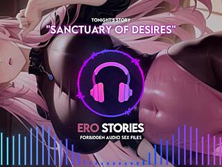 Ero stories whisper seductive desires in ASMR audio healing session.