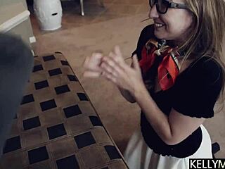 Gracie may green is aching for more than just her hands on her wet pussy?