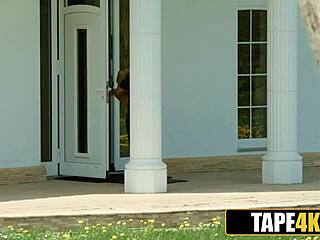 Petite Milf Courier Feels Excited Fucking Young Dude After Wrong Delivery