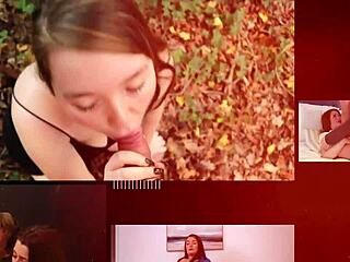 British 18-Year-Old Sucks Stranger's Cock, Swallows Cum