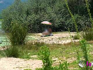 Our summer pickups continue, elena de la vega looks for guys to fuck outdoors