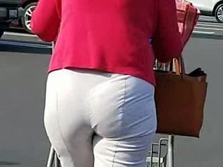 Filthy Old Granny Traps Guy with Her Fat Big Ass for Fun.  