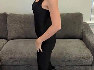 Black Bodysuit Pairs Perfectly With Hunter Boots 😍