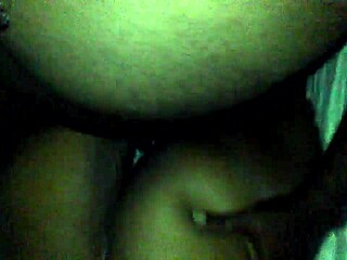 ebony babe with big booty cums on huge dick