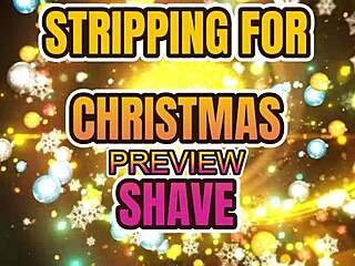 stripping preview for santa with agarabas and olpr, so hot! 🎅