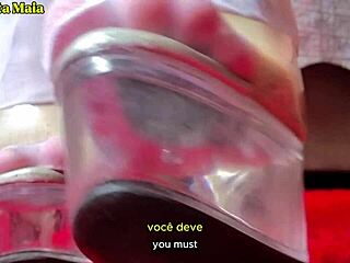 Guided handjob with playful foot teasing by espuleta maia