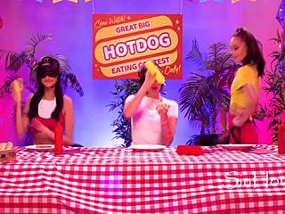 Want me to lick your strapon wet at this horny contest?