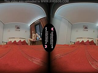 Jeg er Atisha, onanerer alene hjemme med vibrator i VR, føler meg så bra