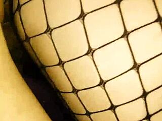 She was used roughly in stockings with every hole stretched