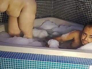 vivi guedez at the hotel engaging in solo mischief