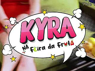 I interviewed pri melancia for the fruit fair anal fruit 3 and see what she said complete in sheer red