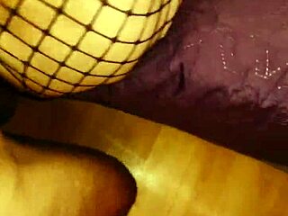 She was used roughly in stockings with every hole stretched