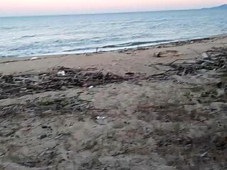 summer arrives, we fuck on beach with anal