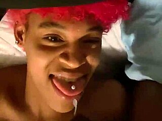 just chilling with face fucking and facial action, part two of the fun