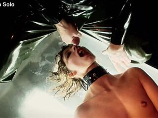 sebastian solo humiliates himself as cunt slut whore in bdsm sport