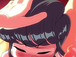 I love komi san's blowjob on my monster cock