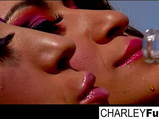 Charlie And Capri Engage In Slippery Wet Lesbian Oral Fun With Big Tits And Asses