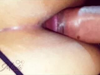 Man, she begged to stop during her first anal as a teen 18+ student. It was the best backdoor action ever.