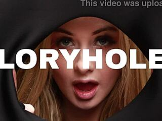 Beautiful British Student Teased by Teacher on Desk.