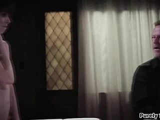 Confused Teen 18+ Yields to Stepdad and Stepmom's Desires