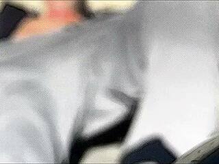 blurry sketchy stretching and strip outside in underwear in the mild winter ❄️. skinny legs in snow.