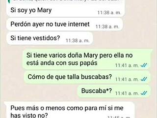 Doña Mary got horny doggy style, I fucked her while husband away